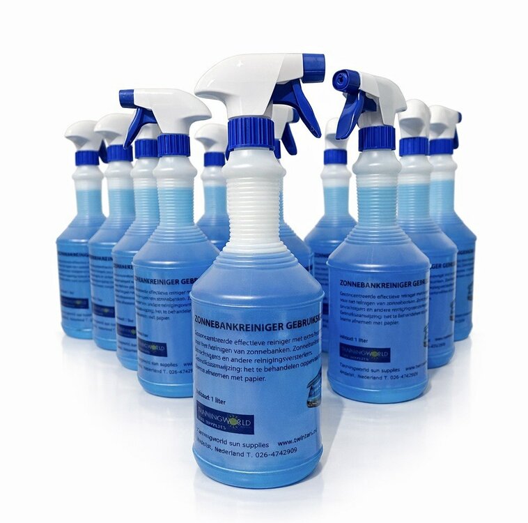 Zonnebankreiniger 12x1 liter | 10+2 gratis