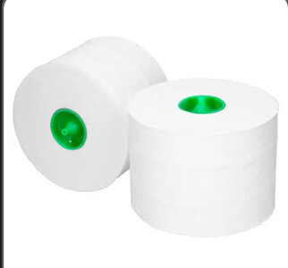 Toiletpapier met dop 2 laags
