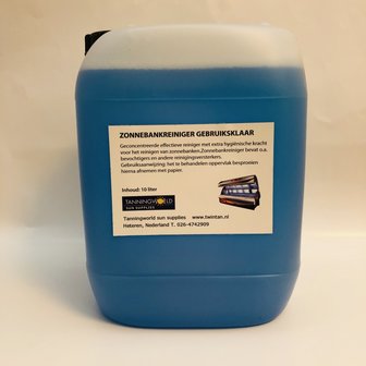 Zonnebankreiniger 10 liter