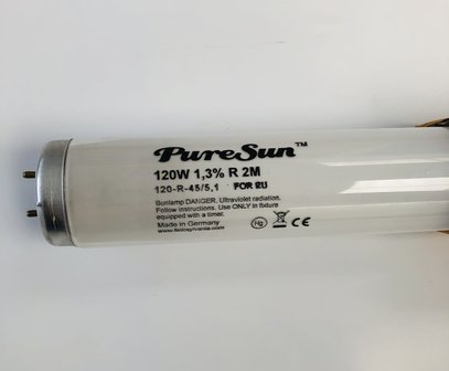 PureSun Powerlight Premium UV 120 watt 2 meter