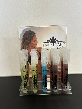 Display  voor hyaluron en melanine booster