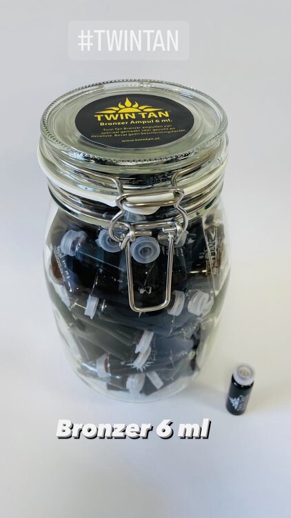 Twin Tan Bronzer ampullen 6 ml 100 stuks